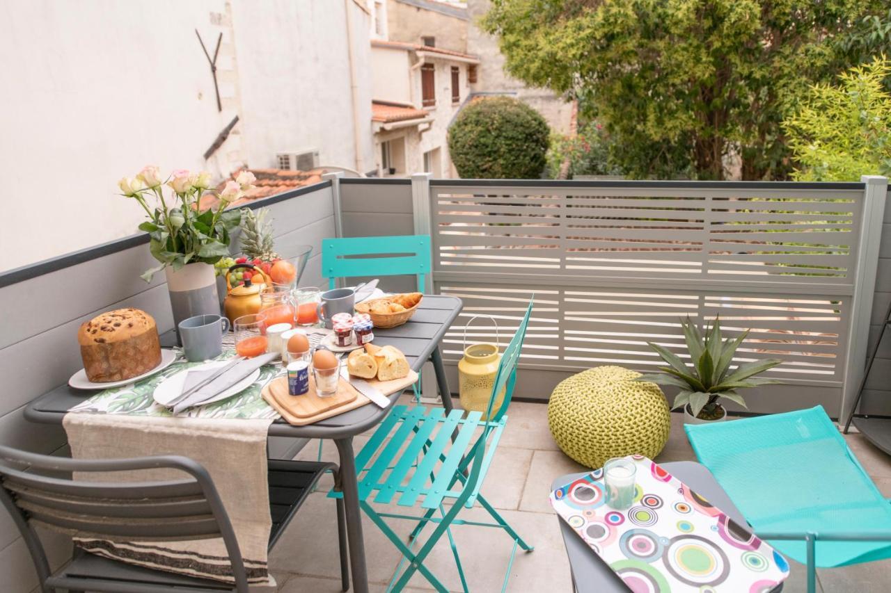 Suite Oisivete Avec Terrasse Vue Sur Patio Et Clim Montpellier Eksteriør billede